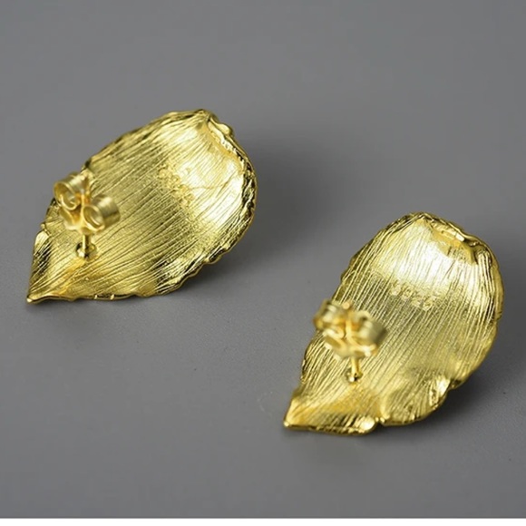 🎁 925 Silver Artisan Handmade Natural Pearl The Zenaide Earrings - Picture 5 of 7